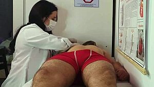 Nurse and Aesthetician Observe Patient