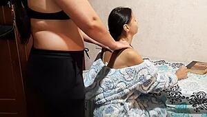 I Distracted Girlfriend from Exam and Fucked Her on Table.