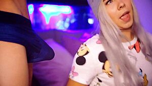 This submissive Latina can't sleep without the taste of cum on her tongue, her mouth always seeking more.