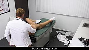 Doctor Fulfills Patient's Desires with Deepthroat