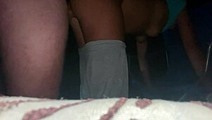 Public fuck with wife and monster cock