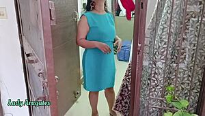 House owner seduces tenant for hardcore anal assfucking