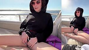 Yacht Romp With Wet Pussy Creamy Pleasures