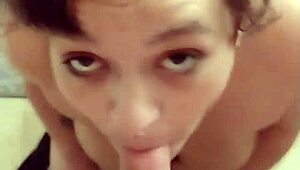 This Is What Happens When You Lie Busty Milf Deepthroats Cock Sloppy And Enthusiasticly