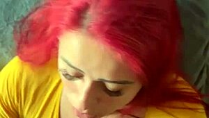 chantagem, if you dont suck my big cock, i'll show the video to your boyfriend, lol