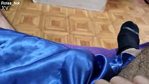 Amateur Long-Haired Girl Rips Clothes For Fetish Striptease, Offering Naughty Handjob And Armpit Play.