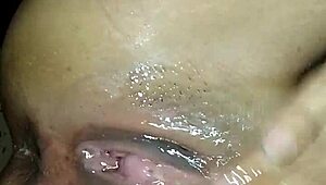 Amateur sexy pussy gets fucked hard and squirts intensely