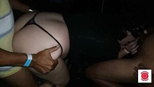 went to cabin with kidsafado and single friend at club