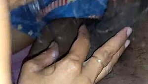 latina girl enjoys huge black dick in her tight pussy