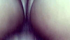 Granny said cum on her pussy, homemade with big ass 😈