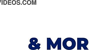 posh 18 year old redhead makes herself cum and plays with spit in classy underwear.