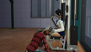 The sims 4 cunnilingus