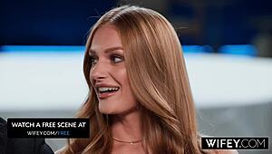 Wifey gorgeous redheaded hotwife jessi rae takes every inch of jason luvs bbc 😏