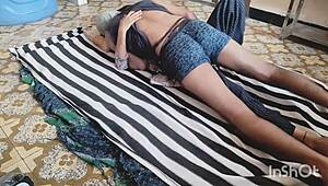 desi bhabhi takes my hard dick in her black pussy