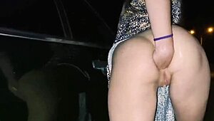 Night walk led to intense anal fisting session.