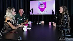 Jujube Delicia Humiliates in See-Through POV with Handjob