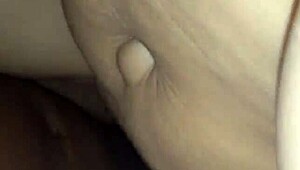 latina girl enjoys huge black dick in her tight pussy