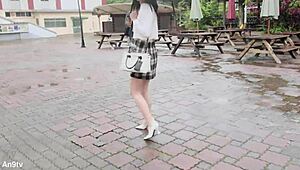 Asian College Student Skips Class For Intense Fucking!