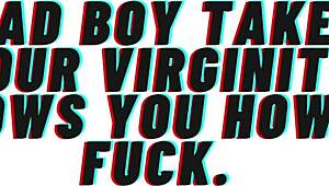 Virgin Gets Fucked By Bad Boy!