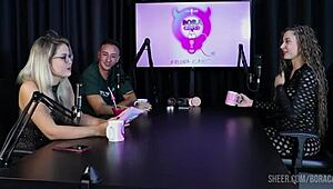 Jujube Delicia Humiliates in See-Through POV with Handjob