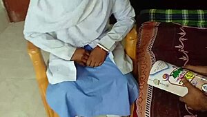 Bangladeshi Student 18+ Teacher se Bent Over Doggystyle Intense Roleplay mein