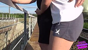 We fucked on the train.