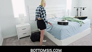 bottomsis - hot stepsister tristan summers strokes pervy stepbro.