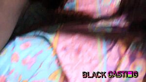 Ebony's Emotional First Time with Huge Cock