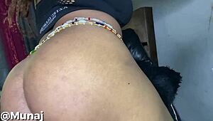 Munaj update 6 fat pussy rough fingering and squirting in homemade video