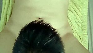 Sexy teen 18+ loves to fuck after taking a bath