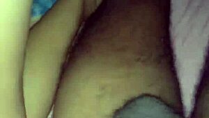 latina girl enjoys huge black dick in her tight pussy