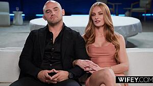 Wifey gorgeous redheaded hotwife jessi rae takes every inch of jason luvs bbc 😏