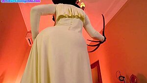 milf dimitrescu wants a good fuck in cosplay