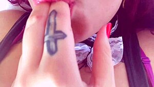 Dj Brisa - Naughty Redhead Masturbates