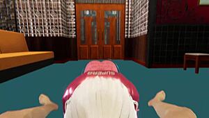 i'm playing honey select 2 with my oc, and she's giving me a blowjob, kissing in missionary, cowgirl, and riding - it's so hot!