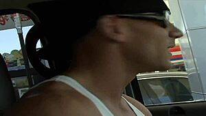 sultry blonde milf gets fingered and fucked in doggystyle, her shaved pussy gaping after anal assfucking, cum covering her face