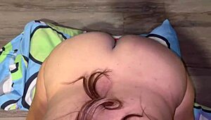 Big-ass roommate sucks monster cock, swallows cum for rent