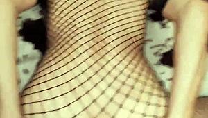 A couple shares their homemade POV video in a public outdoor setting.