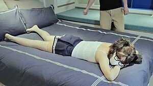 Can You Imagine This Man Is My Stepfather in Dorm Anal Scene?