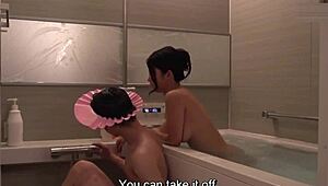 Jav eng sub hot step mom turned into cum bucket by his friends