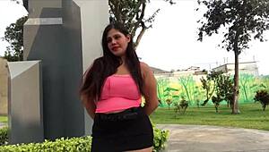 Tattooed Peruvian Hooker Cassandra Swallows Cum for Fame