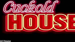 Latina's emotional cuckold threesome passion