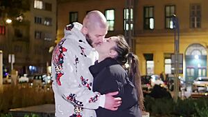 Tiny 18+ Italian Teen Begs for Creampie in Outdoor Spooning