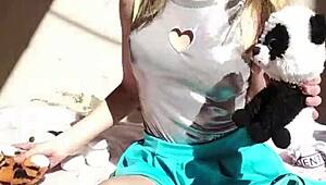 bonneyuwu, are you masturbating with your stuffed animals in the sun?