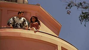 Big titted babe calls the bodybuilder to fuck her moist cock hungry pussy with his hard rod