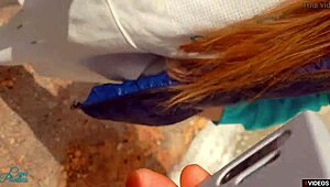 Stepbrother Helps Stepsister Cum on Panties