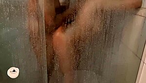 dotado fucks me hard in shower