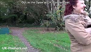 natural rose explores outdoor solo fun