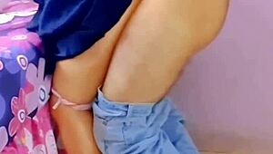 Throw them inside teacher, my tight pussy craves cock for the first time! 😏🍆