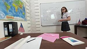 when you forgot your homework, the teacher might give you a special lesson with some taboo roleplay involving daddy or uncle